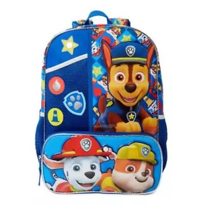 Paw Patrol Kid Boy Girl 17 Inch Backpack Bookbag School Travel Play Date NEW • $14.99