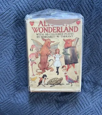 Alice In Wonderland - Lewis Carroll. Ill. By Margaret Tarrant W/ Rare Jacket! • $359