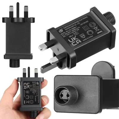 String Driver UK Plug LED Transformer Power Adapter AC 110V To DC 12V 1A • £6.30