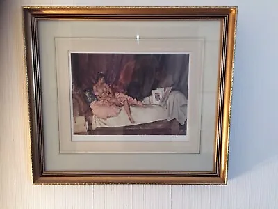 £690 • Buy Sir William Russell Flint Signed  Limited Edition Cecilia And Her Studies 1987