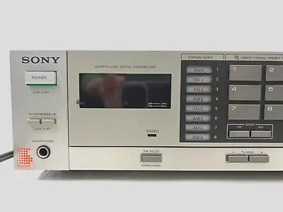 Vintage Sony Stereo Receiver & AM/FM Tuner STR-VX250 - DISTORTED SOUND • $49.99