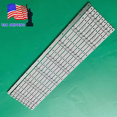 10PCS LED Backlight Strips Full Vizio E60U-D3 SVG600A26_Rev02_UHD_151215 • $29.98