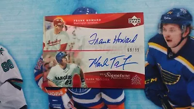 F. Howard / M.Teixeira 2005 Upper Deck Dual Signatures Reflections Autograph  • $23