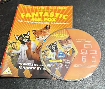 Fantastic Mr. Fox - DVD & Inlay Inc - NO CASE - Free P&P • £1.97