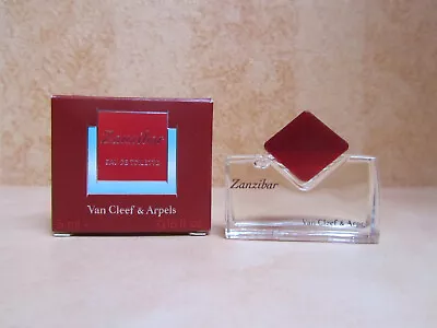 Vintage Van Cleef & Arpels Zanzibar Edt 5ml Mens Miniature Full • $14.04
