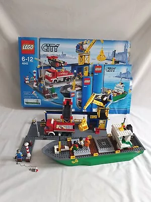 £75 • Buy Lego City 4645 Harbour 100% Complete With Figures Instructions And Box