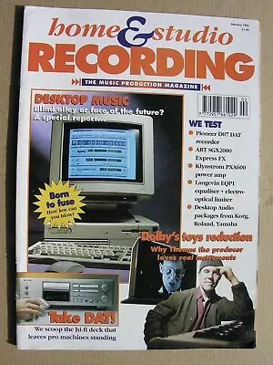 1994 HOME & STUDIO RECORDING Coldcut Matt Black Thomas Dolby Klynstrom PXA600 • £10