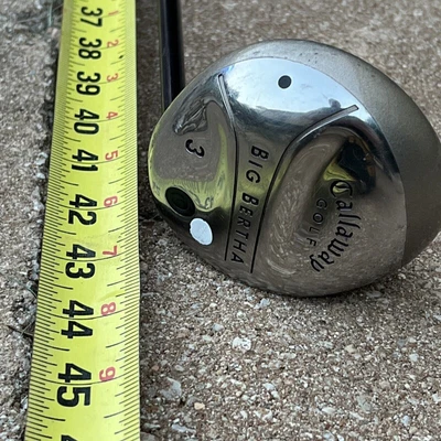 $44.86 • Buy Callaway Big Bertha 3 Wood  - Big Bertha 55w Shaft Right Handed ~43 