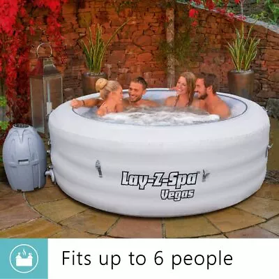 VEGAS LAY Z SPA HOT TUB 4-6 Person=Knock £30 If You Collect=( FF ) FREE UK POST • £549