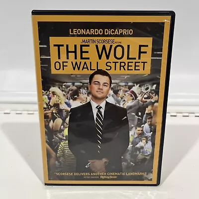 The Wolf Of Wall Street DVD | Leonardo DiCaprio Widescreen 🍀Buy 2 Get 1 Free🍀 • $4.97