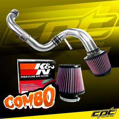 For 06-11 Honda Civic DX/LX/EX 1.8L Polish Cold Air Intake + K&N Air Filter • $127.96