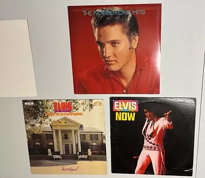 Elvis Presley Lot Of 3 Original Vintage Records • $29.95