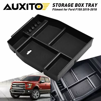 For Ford F150 2015-2018 Car Center Console Armrest Storage Box Organizer Tray • $23.99