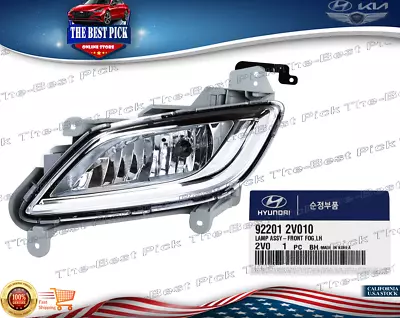 ⭐GENUINE⭐Front Fog Light Lamp LEFT Side Hyundai Veloster BASE 2012-17 922012V010 • $84.39