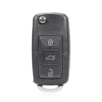 For Volkswagen VW Mk4 MK5 Beetle Golf Jetta Passat Car Flip Key FOB Shell Case  • $9.98