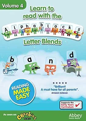 Learn To Read With The Alphablocks - Letter Blends Volume 4 [DVD] - DVD  4EWG • £3.49