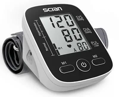 Scian Blood Pressure Monitor Upper Arm Digital Automatic BP Cuff Gauge Tester • $17.99