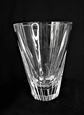 Lenox Crystal Clear Cut Glass Vase- 6 1/4  • $9.99