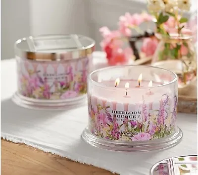 HomeWorx By Slatkin & Co. S/2 (18)oz Heirloom Bouquet Candles - H225406 • $39.99