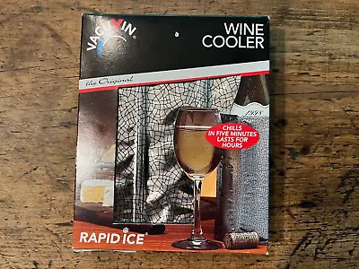 $19.99 • Buy Vacuvin Wine Cooler Rapid Ice - NEW - FREE SHIPPING