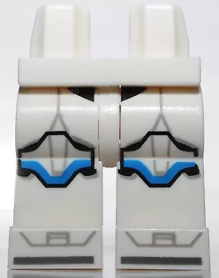 Lego Star Wars White Hips Legs Clone Trooper Armor Blue Markings Pattern • $4.20