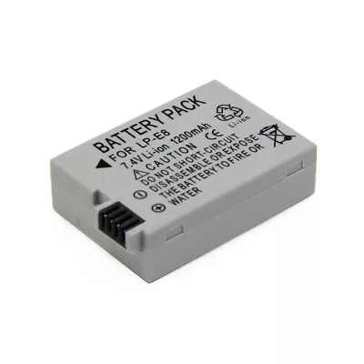 £8.99 • Buy New LP-E8 Battery For Canon EOS 550D 600D 650D 700D T2i T3i T4i T5i 