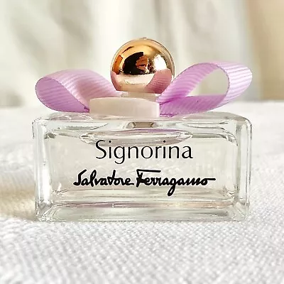 Signorina Salvatore Ferragamo Eau De Toilette 5ml Miniature Perfume Collectable • £9.99