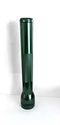 Maglite 12 Inch 3 D Cell Green Metal Flashlight Heavy Duty (TESTED) • $24.90