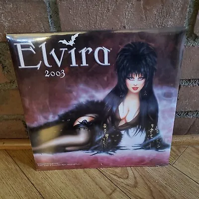 VTG SEALED 2003 Elvira Mistress Of The Dark 12 X12  Wall Calendar Collectible • $12.99