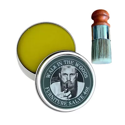 Wise Ow.l Furniture Salve For Leather Leather Furniture Salve And Brush • $14.82