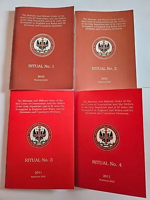 Masonic Ritual Books The Red Cross Of Constantine • £10.50