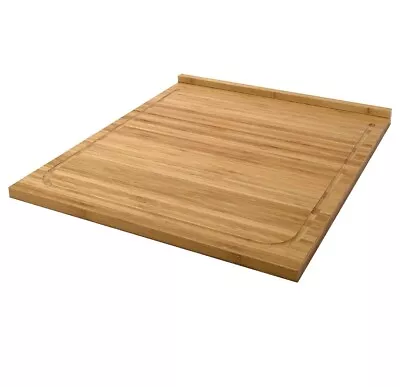 IKEA LAMPLIG Wooden Large Cutting Chopping Serving BoardUse Both Sides 46×53Cm • £26.99