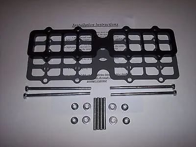 Fuel Injection Intake Manifold Spacer .5  5.0 FORD MUSTANG Fits EDELBROCK VICTOR • $42.95