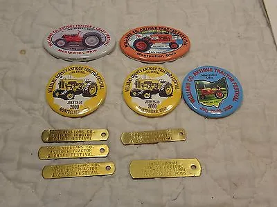 Williams County Montpelier Ohio Antique Tractor Festival Pins & Plaques 1996-04 • $18.49