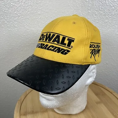 Vintage Nascar Hat Adjustable 90s 00s Matt Kenseth Dewalt Racing Race Car Cap • $21.23