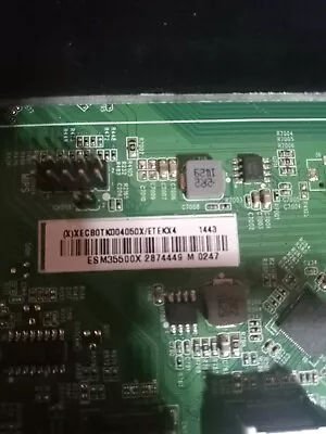 Vizio Tv Parts Mainboard X40G050099735BZA Came Out Of Tv With Cracked Screen  • $65