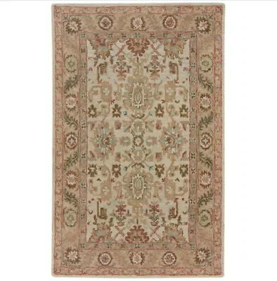 $59.99 • Buy Capel Shakta-Avondale Hand Tufted Area Rug 2' 6  X 8' 0  Ivory Multi