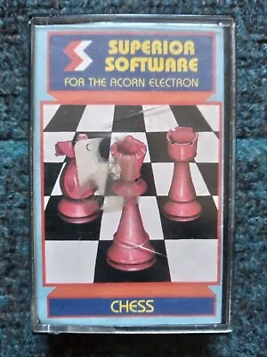 Chess Cassette Tape By  Superior Software For The Acorn Electron • £3