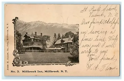 1906 Millbrook Inn Millbrook New York NY St. Paul's School Verbank Postcard • $6.98