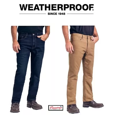 Weatherproof Vintage Men's Fleece Lined Jeans - F11 • $29.95