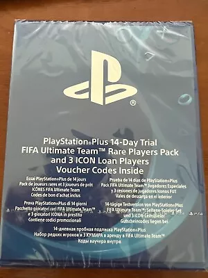 Playstation Plus 14 Day Trial FIFA Ultimate Team Rare Players Pack - PS4 - New • £10