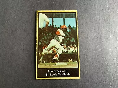 1969 Nabisco Team Flakes #3 S2 Lou Brock EX • $37.99