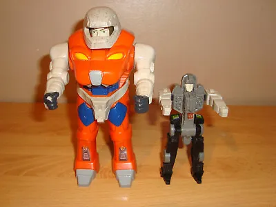 Original TRANSFORMERS G1 PRETENDERS GROUNDBREAKER + Belt/Helmet VINTAGE Hasbro • $54.99