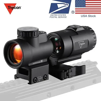 MRO Mount Magnifier 3x Tactical HD Red Dot 1x25 Red Dot Sithg Mirror And Quick-R • $280