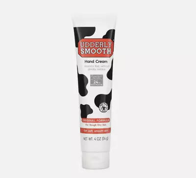Udderly Smooth Hand Cream 4oz Clinically Proven 24hr Moisturization For Dry Skin • £8.39