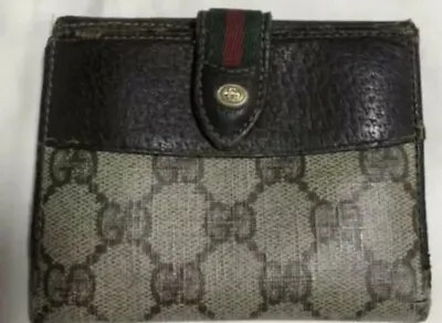 $110 • Buy Vintage Gucci Monogram Wallet