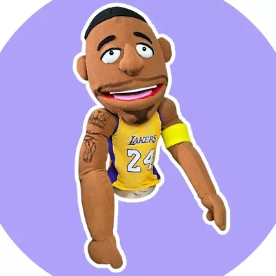 Handmade 1/1 My Puppet Pal Muppets KOBE BRYANT Lakers Commercial Replica - 24” • $649.99