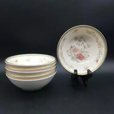 Set Of 6 Minton Jasmine Fruit Nappy Bowls Ch6226 • $174.95