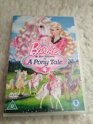 2X DVD Film Barbie The Princess Pop Star.  And Her Little Sisters In A Ponytale • £0.99