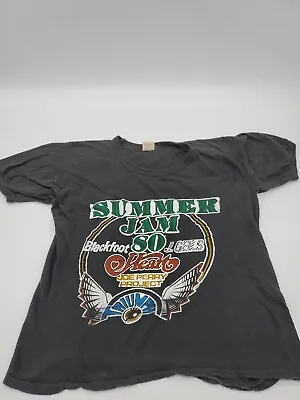 Vintage Summer Jam 80 Shirt Womens XL Joe Perry J Geils Band Tee 80s HTF ..#4160 • $120